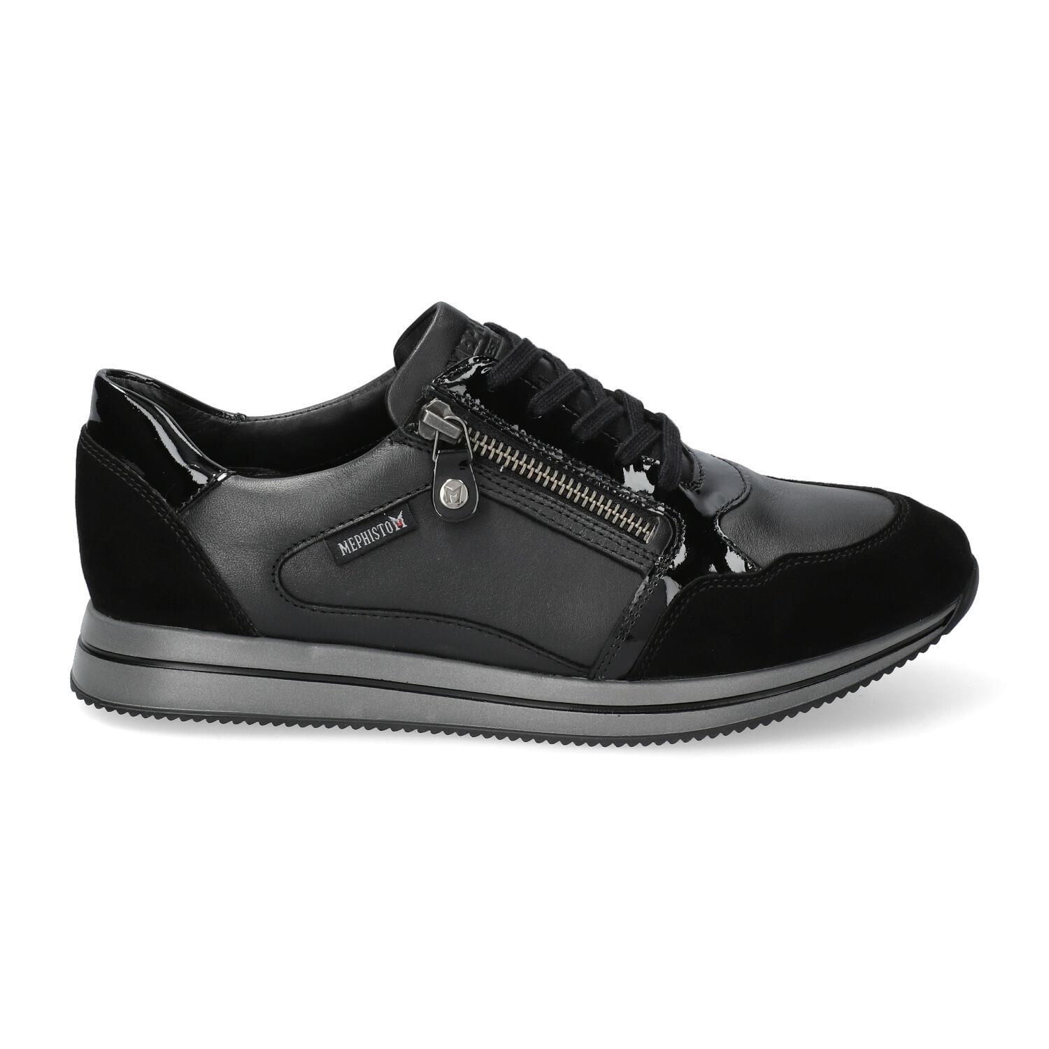 lacets femme modèle Leenie noir - Mephisto